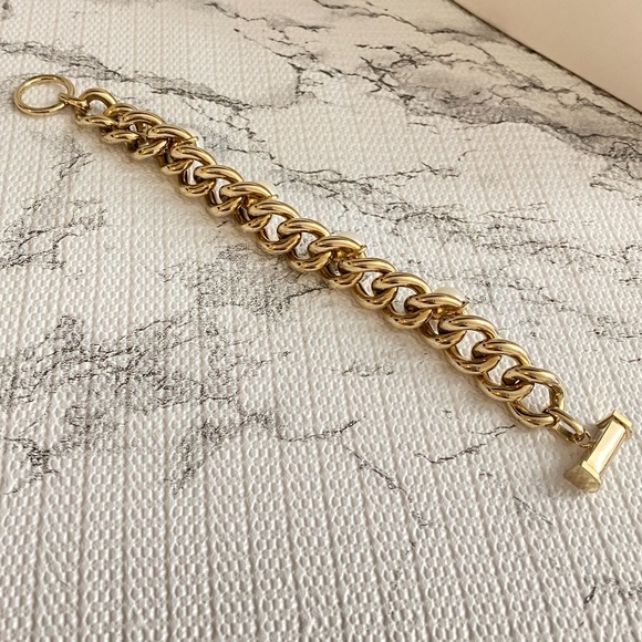 CUBAN BRACELET W/ PEARLS - Picture 4 of 5